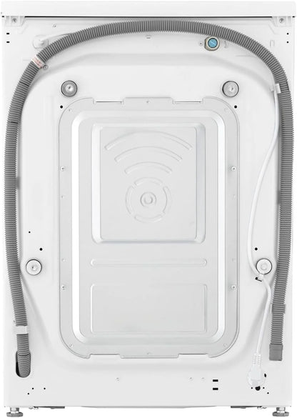 LG F4WV7080, Klasse A, Frontlader-Waschmaschine 8 kg, 1400 U/Min, AI Direct Drive, Wi-Fi, Tiefenreinigung mit Dampf, Groe Kapazitt, TRIPLE A, Auentür aus Sicherheitsglas, 62 x 60 x 85 cm  Wei
