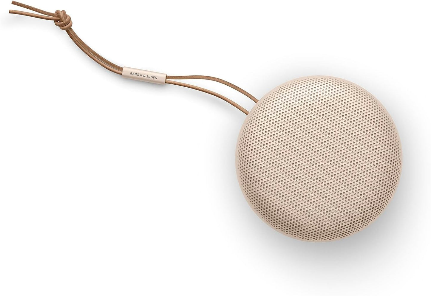 Bang & Olufsen Beosound A1 (2. Gen) – Kabelloser tragbarer IP67 wasserdichter Bluetooth-Lautsprecher mit 360-Grad-Sound, Alexa Voice Assistant & Speakerphone, 18 h Akkulaufzeit - Black Anthracite