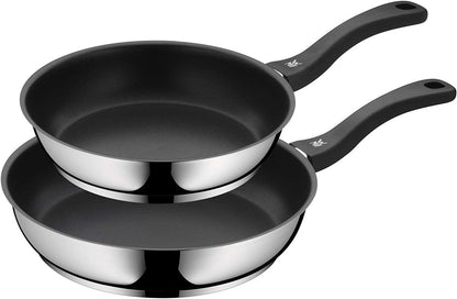 WMF Kult X Doppel- Induktionskochfeld 2 Platten, Kochplatte bis 28 cm, 2 Kochzonen, 8 Stufen, Topferkennung,Touch-Display, Glaskeramik, Timer-Funktion, 3500 W